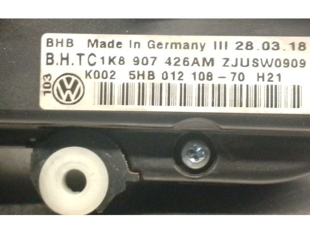 Рулевая рейка  Блок управления кондиционера воздуха / климата/ печки (в салоне) 1K8907426AM, 1K8907044CDZJU   Volkswagen Caddy 2015 - 2020 года