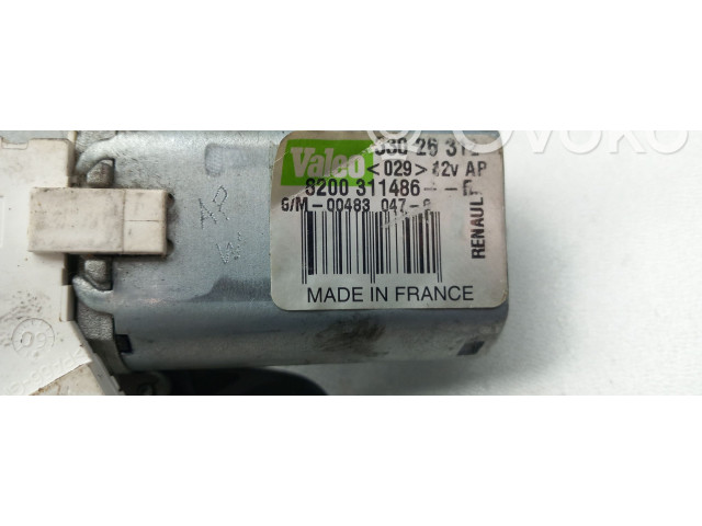 Моторчик заднего дворника 53026312, 8200311486    Renault Clio III