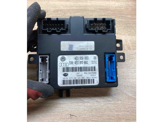 Блок комфорта 4E0959860, 4E0910860   Audi A8 S8 D3 4E   
