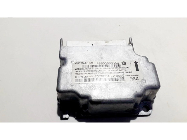 Блок подушек безопасности p56038865ac, 39754c   Jeep Cherokee
