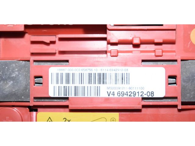 Узел подключения плюсовых проводов