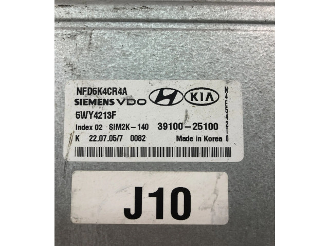 Блок управления двигателем Блок управления 3910025100 Hyundai Sonata