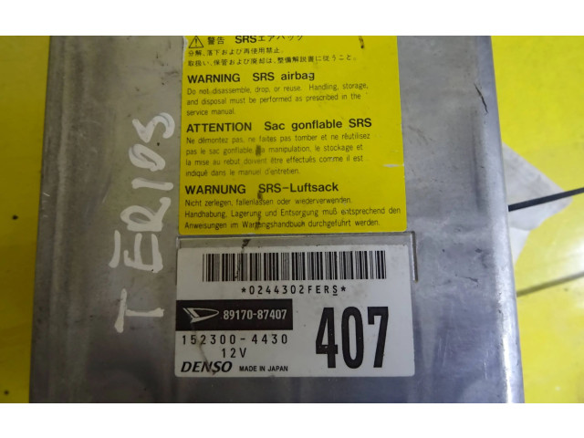 Блок подушек безопасности 152300-4430, 89170-87407 Daihatsu Terios