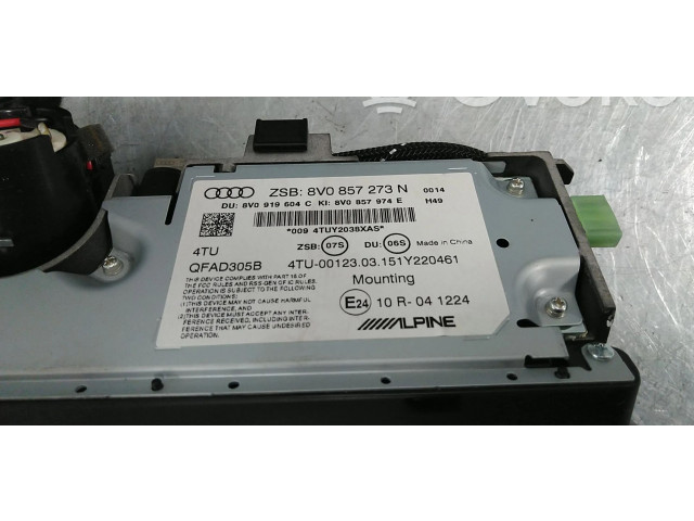 Дисплей    8V0857273N, 8V0857273C   Audi A3 S3 8V