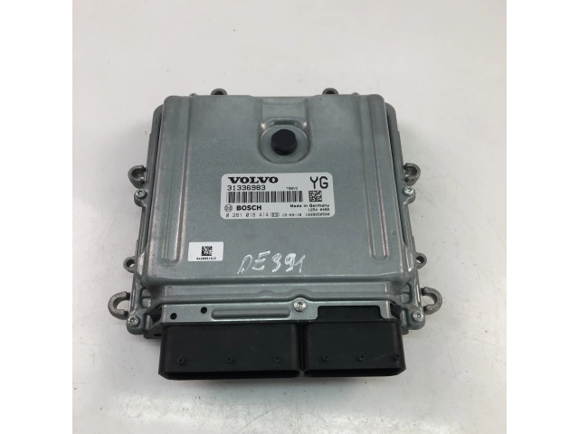 Блок управления двигателя 31336983, 0281018414 Volvo XC70