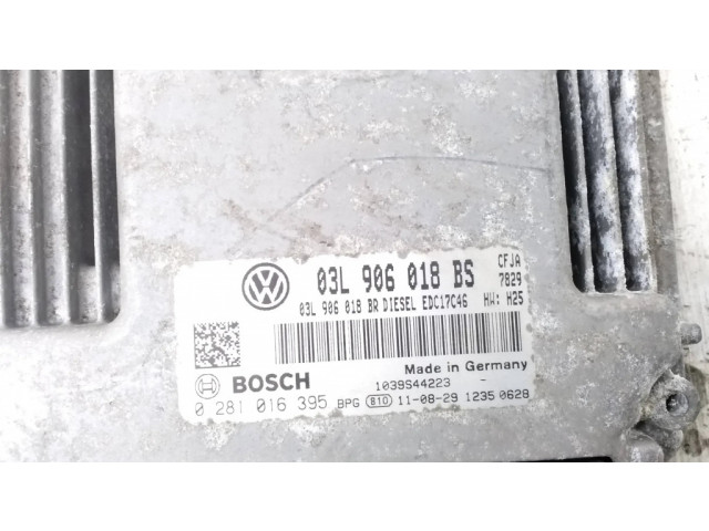 Блок управления двигателя 03L906018BS Skoda Yeti (5L)