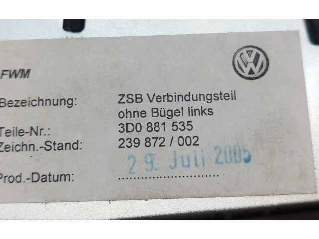 Подушка безопасности в сиденье 3D0880241C, 3D0881535 Volkswagen Phaeton