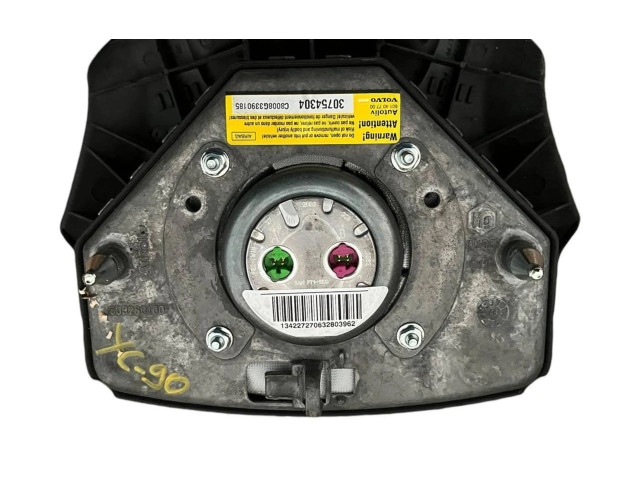 Подушка безопасности водителя 30754304, 601407700   Volvo XC90