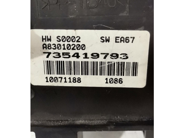 Блок управления климат-контролем 735419793, A83010200 Fiat Grande Punto