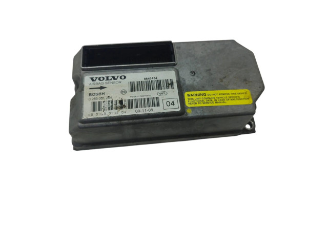 Блок подушек безопасности 8646434, 0285001254   Volvo S80