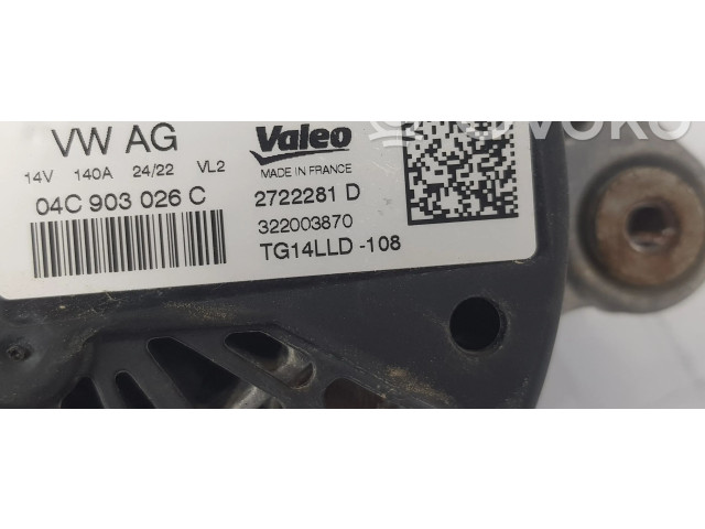 Генератор 04C903026C   Seat Ibiza V (KJ) 1.0     