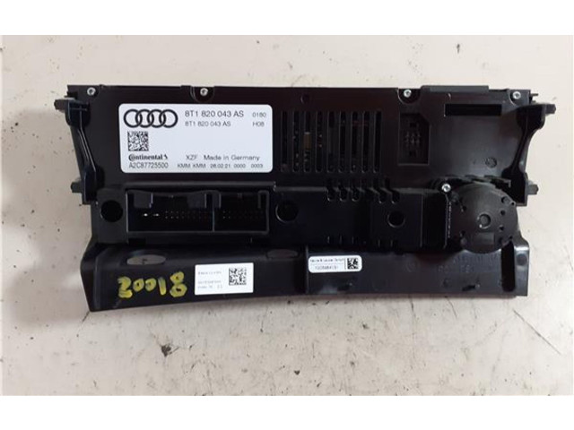 Блок управления климат-контролем 8T1820043as Audi A5 8T 8F