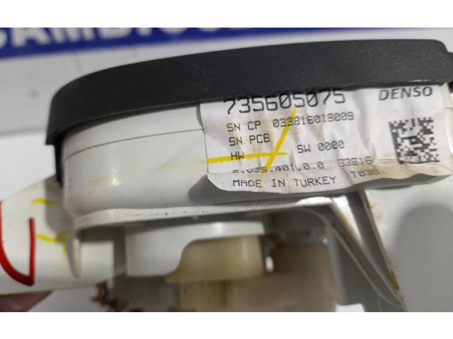 Блок управления климат-контролем 735605075 Fiat Doblo