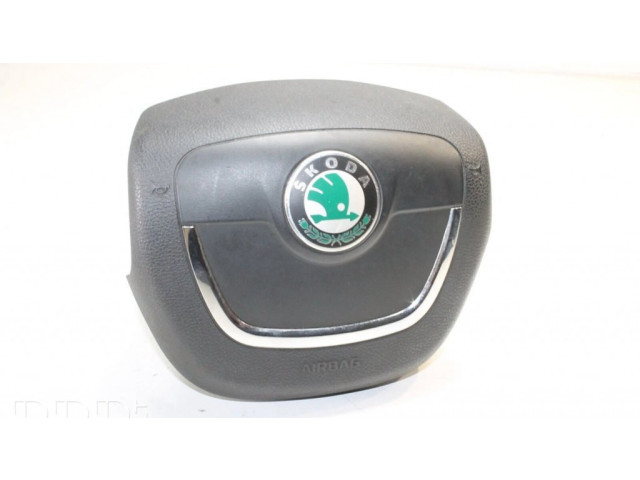 Подушка безопасности водителя 1Z0880201AK   Skoda Superb B6 (3T)