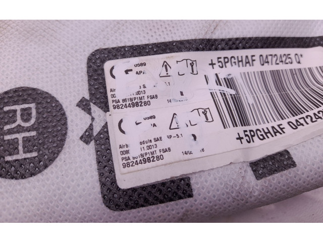 Подушка безопасности в сиденье 9824498280   Citroen C3 Aircross