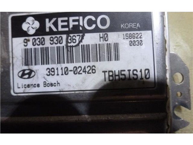 Блок управления двигателем Блок управления 9030930367F, 3911002426 Hyundai Getz