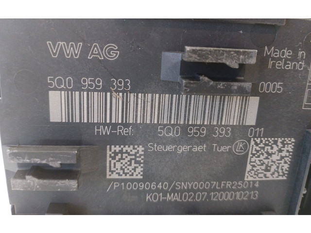 Блок управления 5Q0959393 Audi A3 S3 8P