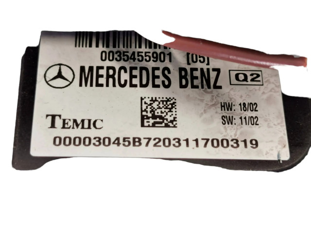 Блок предохранителей 0035455901, 003545590105 Mercedes-Benz E W211