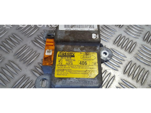 Блок подушек безопасности 9628757180, 550539500   Peugeot 406