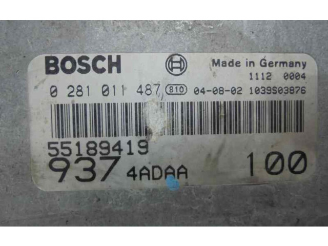 Řídící jednotka Alfa Romeo 166 2005