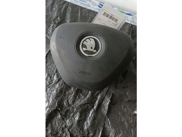 Подушка безопасности водителя 6V0880201A Skoda Fabia Mk3 (NJ)