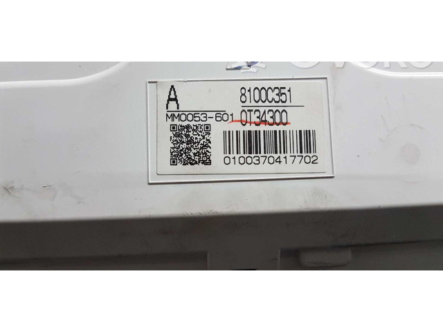 Панель приборов 8100C351, MM0053601 Mitsubishi ASX