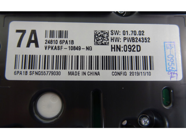 Přístrojová deska Nissan Juke II F16 2019 248106PA1B