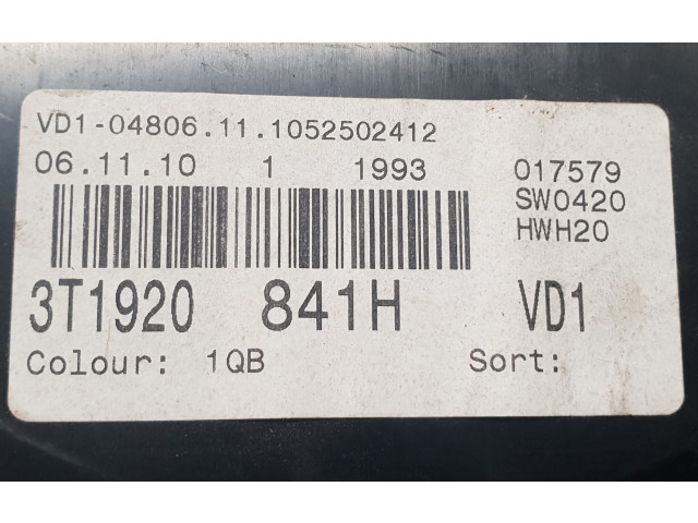 Панель приборов 3T1920841H Skoda Superb B6 (3T)