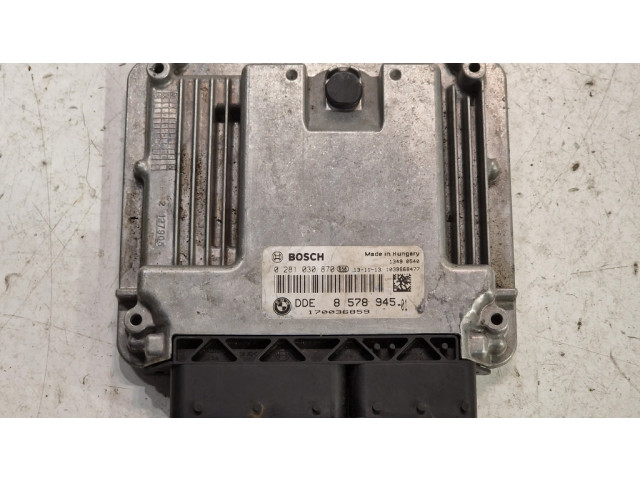 Řídící jednotka 857894501, 0281030870   BMW 3 F30 F35 F31 2012