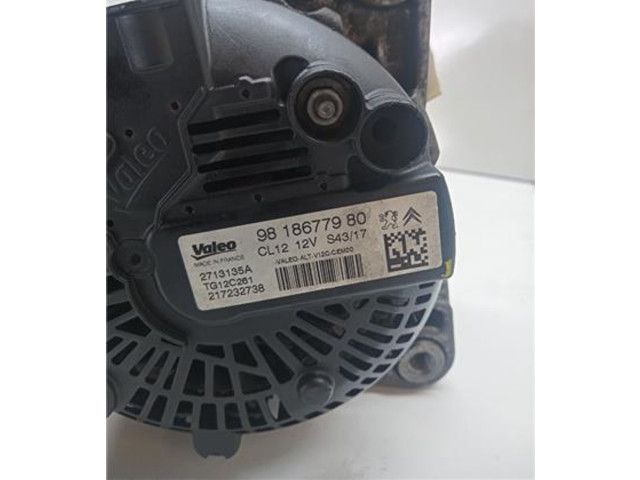 Генератор 9818677980, 9670899580   Peugeot 108      