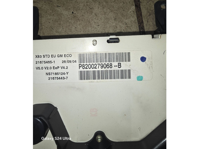 Панель приборов P8200279068, NS7185124Y   Renault Trafic II (X83)       