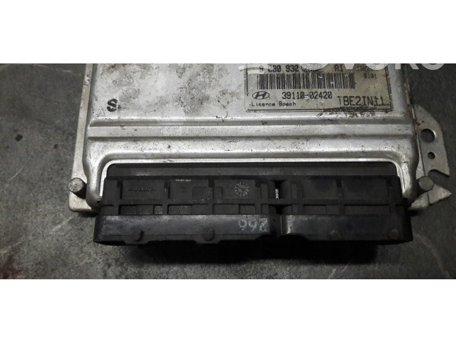 Блок управления двигателем Блок управления 9030930266F Hyundai Getz
