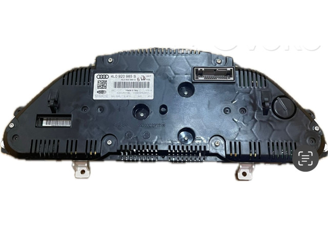 Přístrojová deska  Audi Q7 4L 2014 4L0920985  