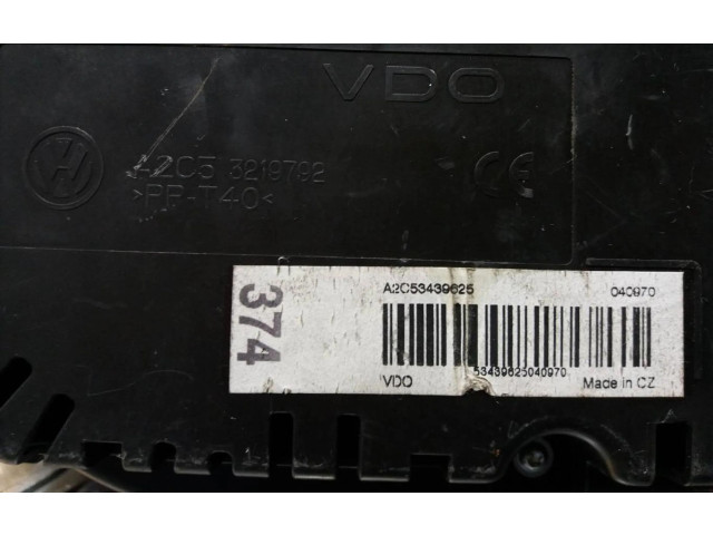Панель приборов A2C53219792   Volkswagen PASSAT       