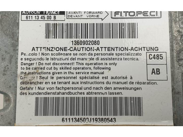 Блок подушек безопасности 1360902080   Fiat Fiorino