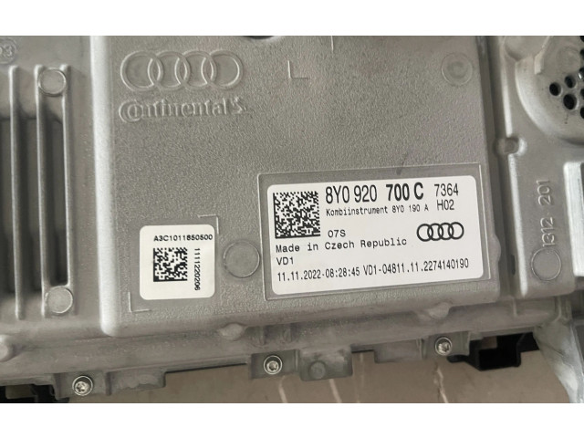 Панель приборов 8Y0920700C Audi A3 8Y