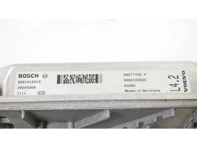 Řídící jednotka 0281010319, 08677708A Volvo XC90 2003