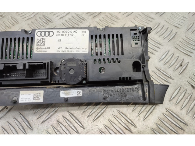 Блок управления климат-контролем 8K1820043AQ Audi Q5 SQ5