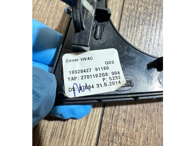 Блок управления климат-контролем A1666801207, 16929427   Mercedes-Benz GL X166