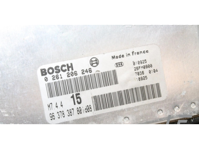 Řídící jednotka 0261206246 Citroen Saxo 2002
