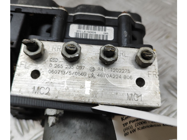 Блок АБС 4670A224, 4670A224B06 Mitsubishi Colt 2004 - 2008 года