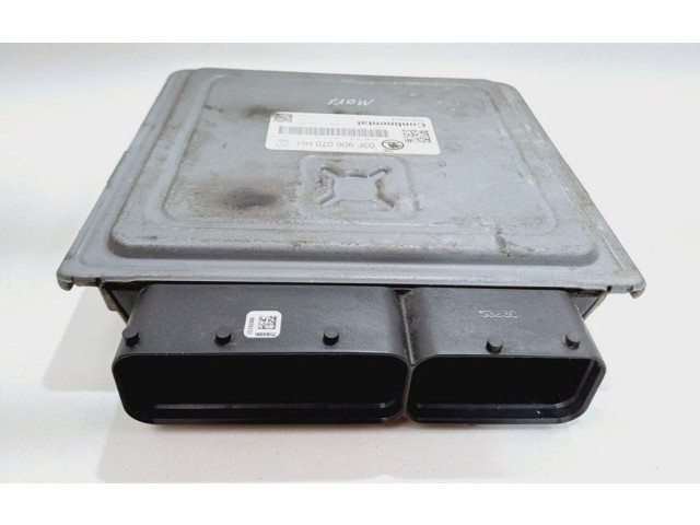 Блок управления двигателя 03F906070HH, 03F907309AK Skoda Fabia Mk2 (5J)