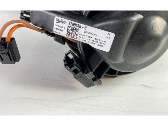 Вентилятор печки    2Q1820021A   Skoda Fabia Mk4 (6VA)