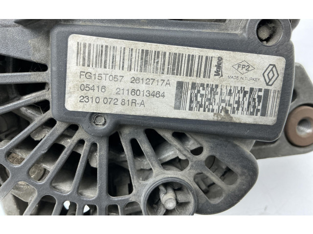 Генератор 231007281R, 231007281R Dacia Duster