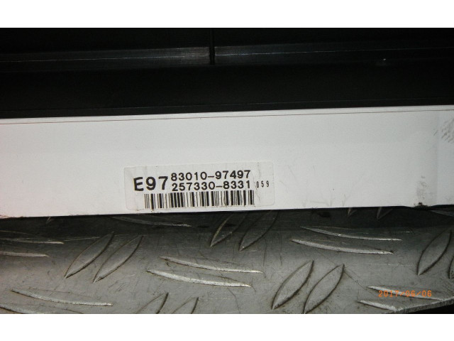 Панель приборов 8301097497   Daihatsu Sirion       