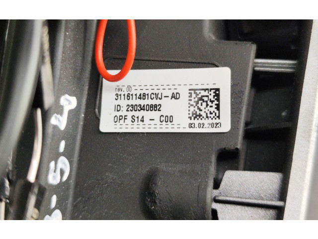 Руль Dacia Duster II 2017 - 2024 года 3116115A5, 484001375R