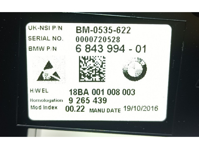 Панель приборов 6843994-01, DEFEITO   Mini One - Cooper F56 F55       