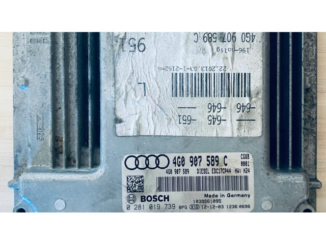Řídící jednotka 4G0907589C Audi A7 S7 4G 2013