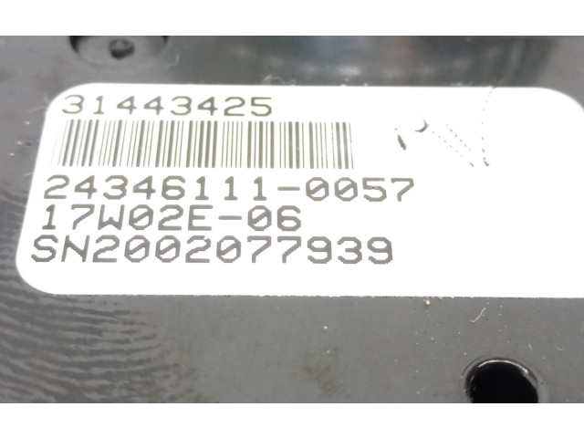 Модуль блока управления кондиционером 31443425, 24346111   Volvo XC60