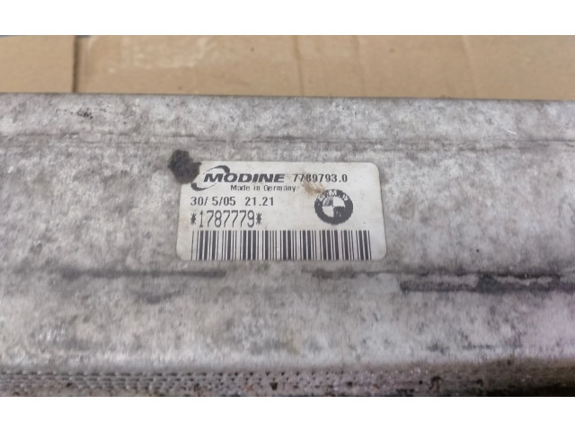 Интеркулер  77897930, 1787779   BMW X3 E83 